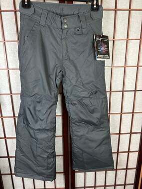 Drift snow/ski/snowboarding pants youth charcoal size small winter warm outdoor